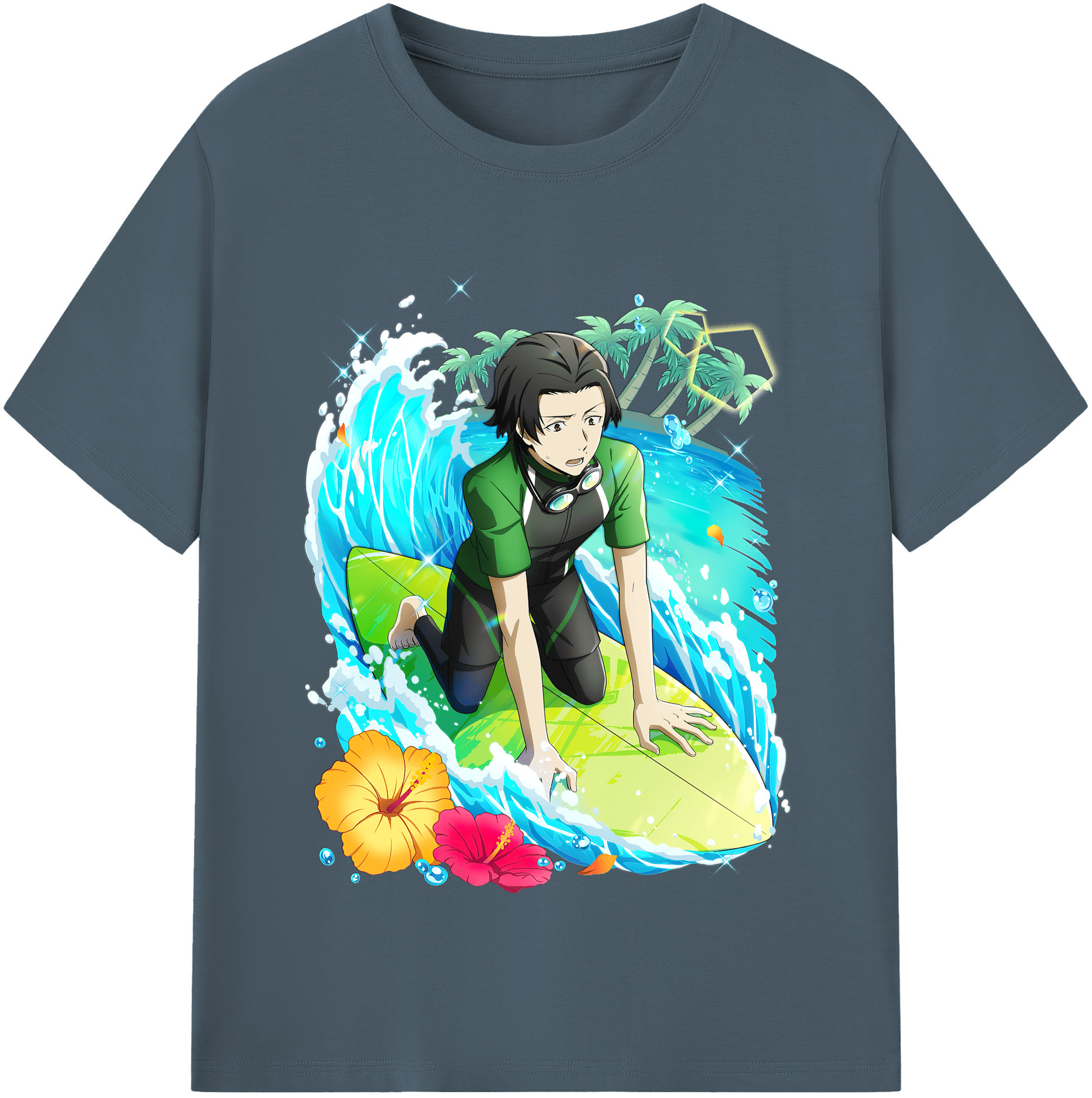 （画像用） 文豪ストレイドッグス Bungo Stray Dogs 綿100％半袖Tシャツ（フロントプリント）